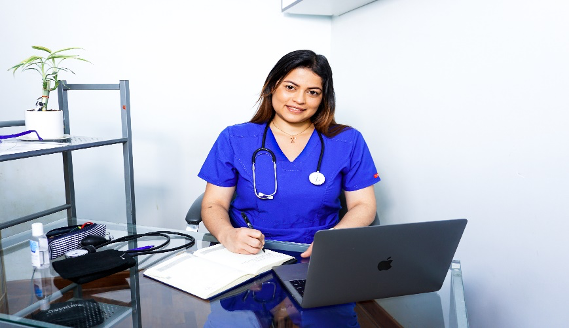 Enfermera profesional en domicilio